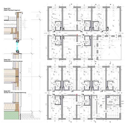 Wohnbau, Österreich, 500m2 Fläche